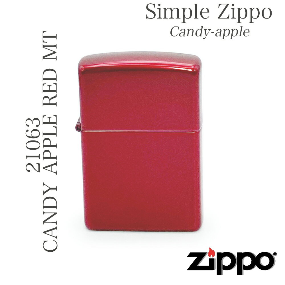 ZIPPO Wb| 21063 CANDY APPLE RED MT ZIPPOC^[ 󏭉l ZIPPO Wb| 󏭉l ZIPPOWb| ICC^[ Mtg v[g USA S