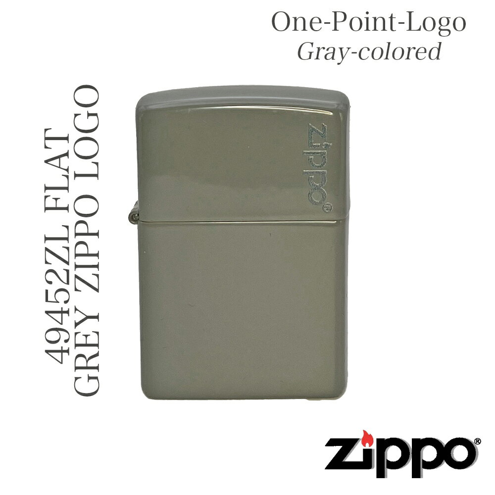 ZIPPO Wb| 49452ZL FLAT GREY ZIPPO LOGO ZIPPOIC ZIPPOC^[ 󏭉l ZIPPO Wb| 󏭉l ZIPPOWb| ICC^[ Mtg v[g USA S