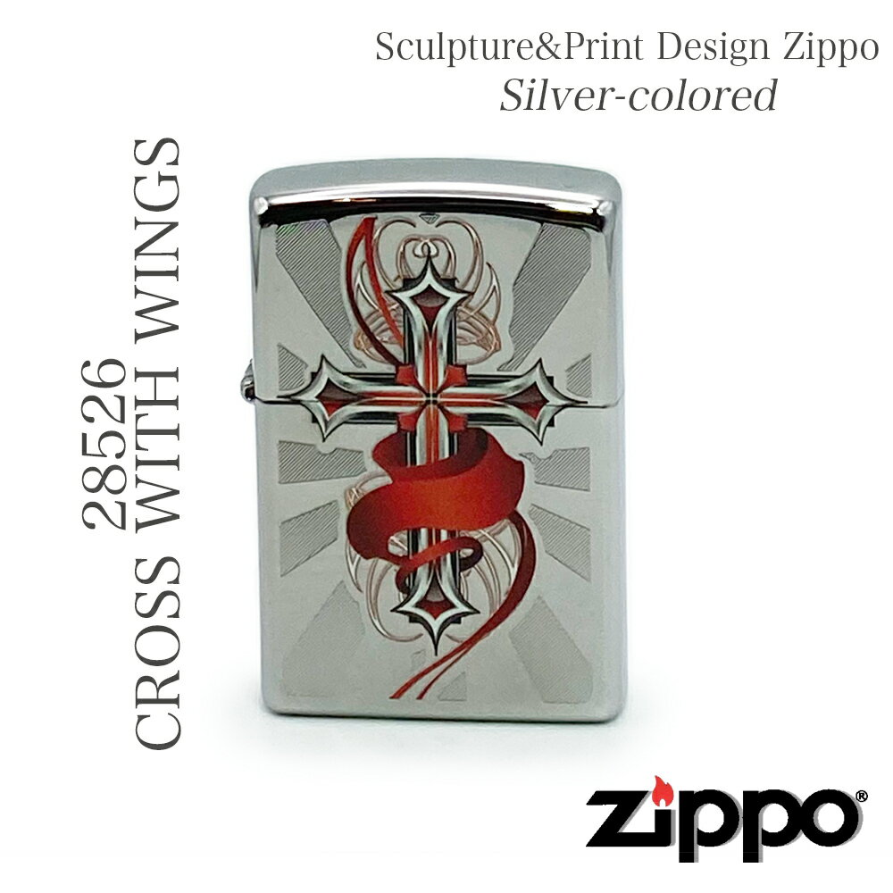 ZIPPO ジッポ 28526 CROSS WITH WINGS ZIPPOオ