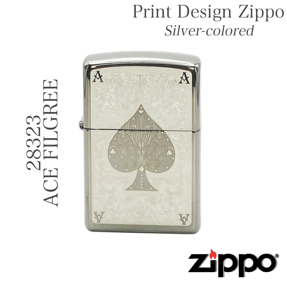 ZIPPO ジッポ 28323 ACE FILGREE ZIPPOオイル