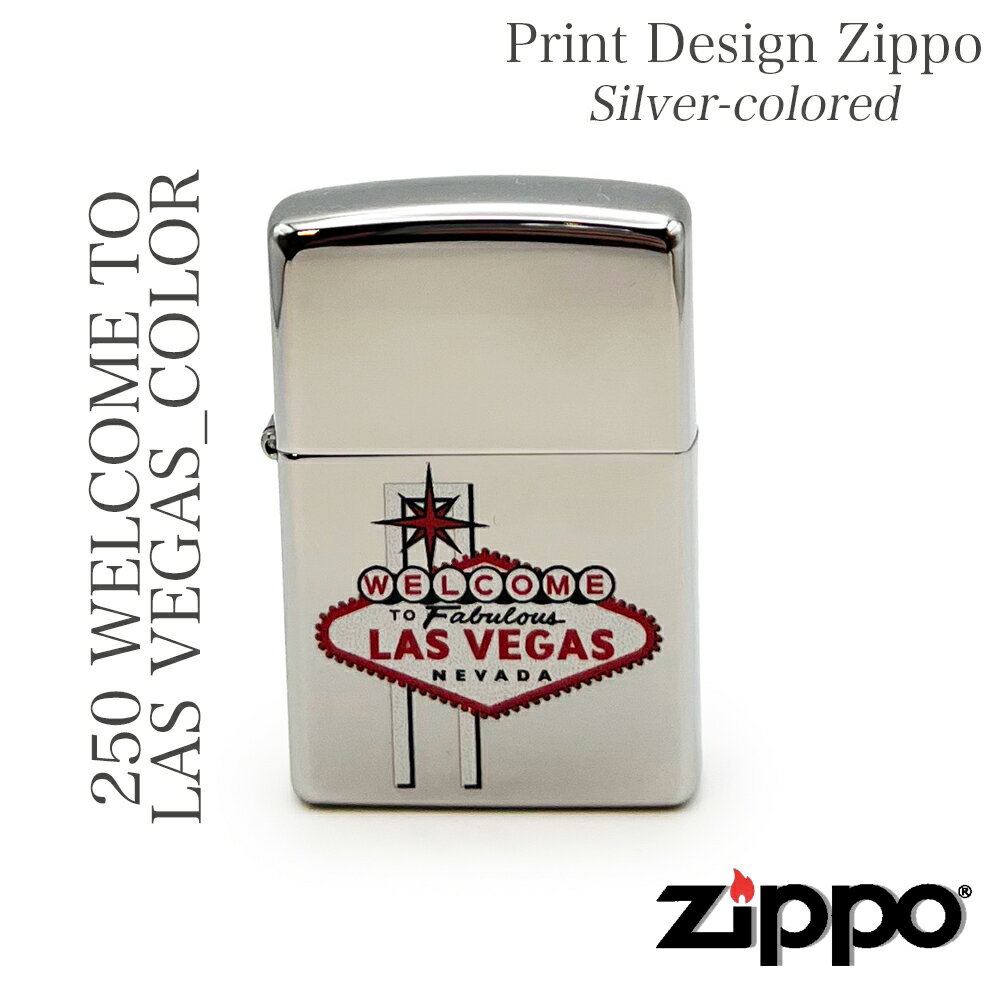 250 WELCOME TO LAS VEGAS_COLOR ZIPPOIC ZIPPOC^[󏭉l ZIPPO Wb| ICC^[ Mtg v[g fUC@vg S J[