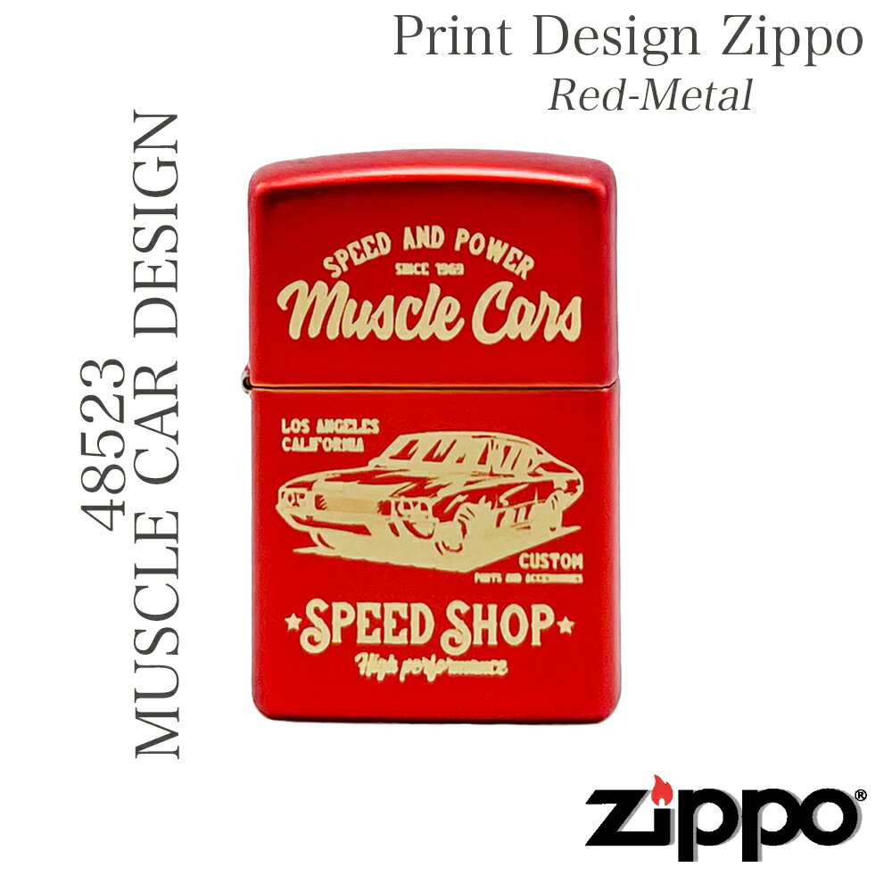 ZIPPO Wb| 48523 MUSCLE CAR DESIGN ZIPPOIC ZIPPOC^[󏭉l ZIPPO Wb| ICC^[ Mtg v[g fUC vg S J[