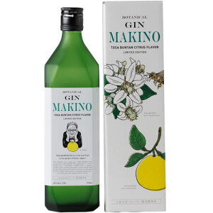 マキノジン プレミアム 45度 700ml 専用箱入り数量限定 司牡丹酒造 MAKINO BOTANICAL GIN クラフト ジン 高知県 牧野富太郎 らんまん お買い物マラソン 店内最大ポイント10倍