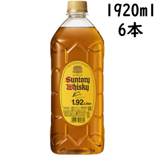 角瓶 40度 1920ml 6本サントリー ウイスキー 角 1.92L ペットボトル お買い物マラソン 店内最大ポイント10倍