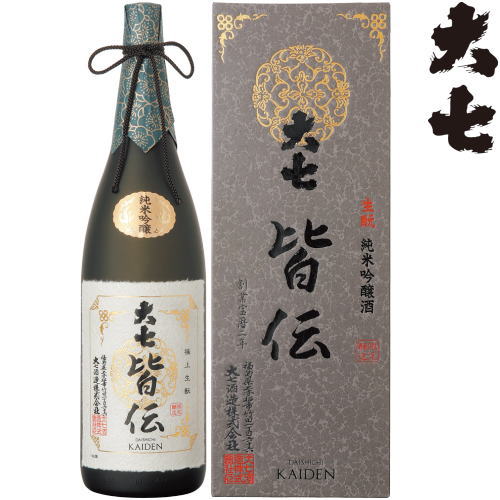 楽天紀州いちばん屋楽天市場店父の日 2024 日本酒 大七 純米吟醸 皆伝 1800ml 化粧箱入地酒 だいしち かいでん 大七酒造 日本酒 福島県 退職祝い お中元 御中元 お歳暮 御歳暮 お年賀 御年賀 母の日 父の日 ギフト プレゼント