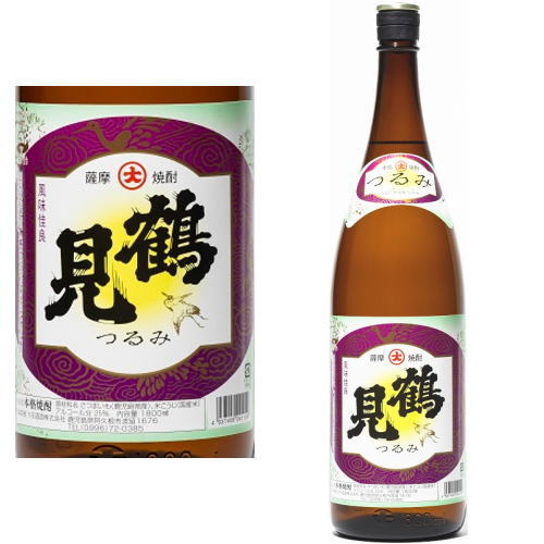 鶴見 25度 1800ml【芋焼酎】【大石酒造】【鹿児島県】