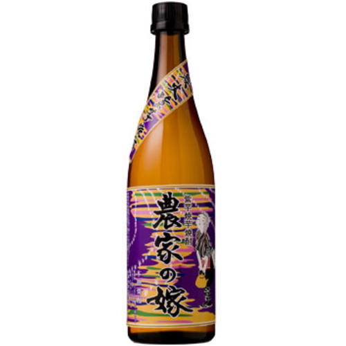 農家の嫁 紫芋 25度 720ml芋焼酎 焼き芋焼酎 明るい農村 霧島町蒸留所 鹿児島県 ギフト プレゼント お買い物マラソン 店内最大ポイント10倍