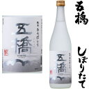五橋 純米 あらばしり 720ml令和四年 2022年 新酒 日本酒 初搾り 初しぼり しぼりたて ごきょう 山口県 酒井酒造冷蔵便での発送となります。
