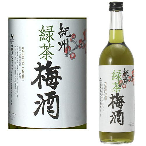 緑茶梅酒 12度 720ml梅酒 緑茶 紀州 中野BC 和歌山県 ギフト プレゼント 楽天スーパーSALE 店内最大ポイント10倍