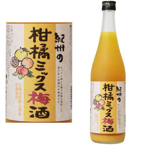 【旧和宝五柑】紀州の柑橘ミックス梅酒 12度 7...の商品画像