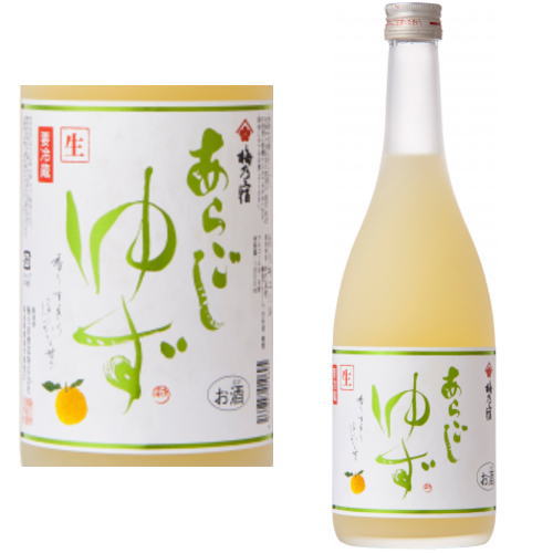 梅乃宿 あらごしクールゆず酒 8度 720ml※クール便（チ