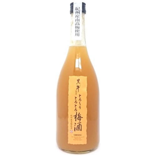 おしゃれな梅酒 黒牛仕立て とろとろ梅酒 名手酒造店 10度 720ml【日本酒ベース】【黒牛】【黒牛の梅酒】【ギフト】【プレゼント】