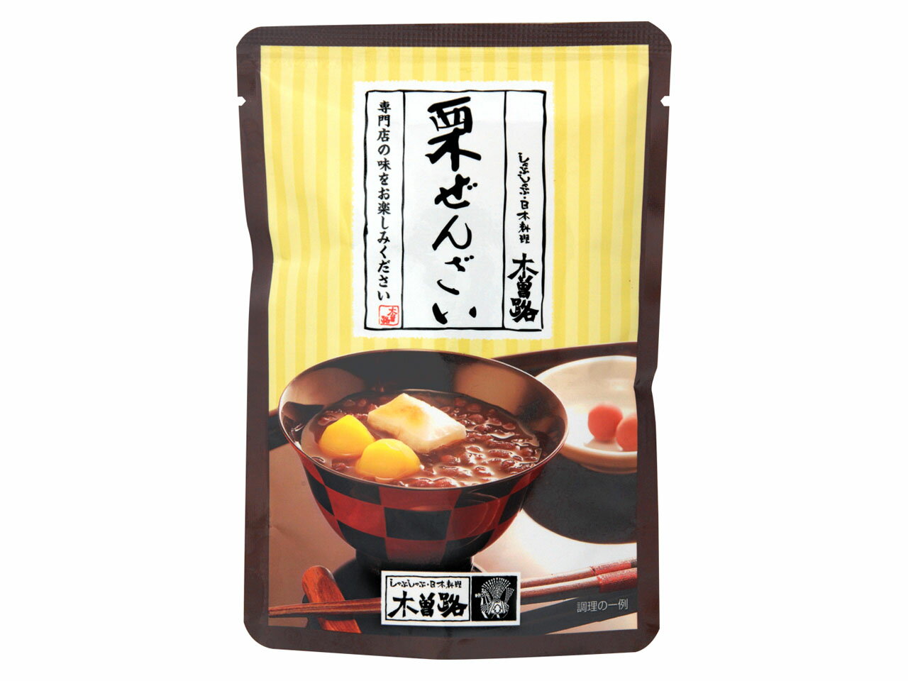 ぜんざい 父の日 木曽路　栗ぜんざい180g