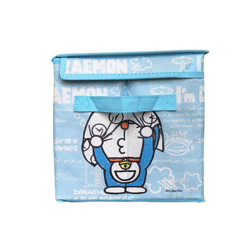 【I'm Doraemon フタ付き収納ボックス】 ドラえもん 収納ボックス キャラクター フタ付き おもちゃ入れ おもちゃ箱 トイ 幼稚園 保育園 リビング 子供部屋 クローゼット 収納 収納ケース お片付け フタ付き イラスト おすすめ 子供 ベビー 赤ちゃん プレゼント