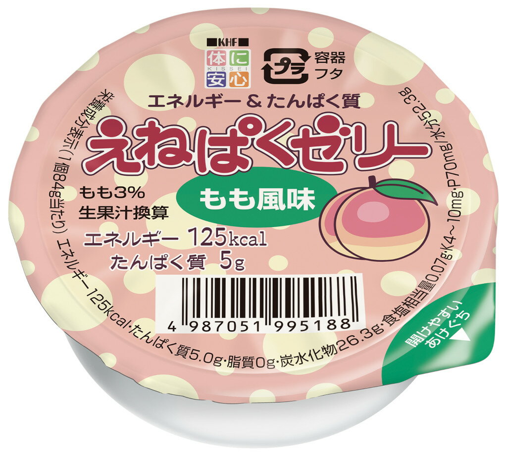 えねぱくゼリーもも風味 1個