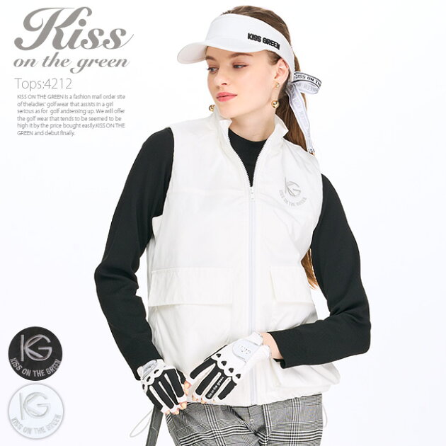 【防水加工】ビッグポケット付き中綿ドロストベスト