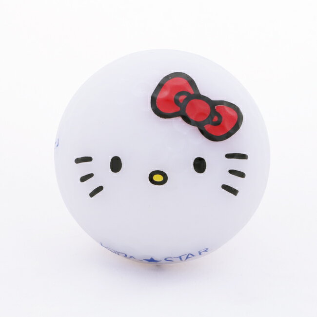 【代引手数料無料】Hello Kittyコラボ★キティちゃんフェイスボール（1ダース：12個） (ゴルフウェア レディース ゴルフウエア) 3