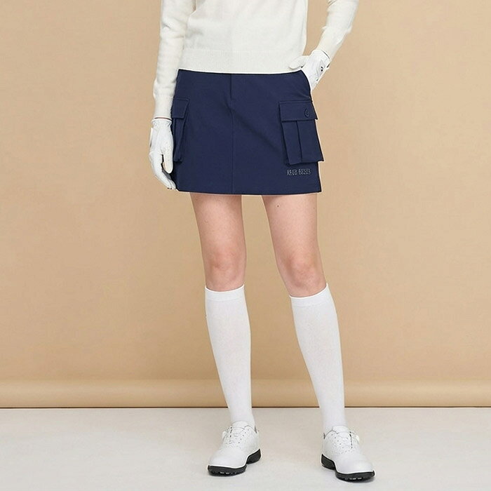 ＼楽天1位／ ストレッチカーゴスカート(丈長め) アン