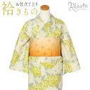 着物 小紋 袷 洗える ベージュ 万寿菊 Lサイズ はいばら ポリエステル 日本製 着物 プレタ 街着 小紋 和服 レディース カジュアル 普段 お洒落 洗える...