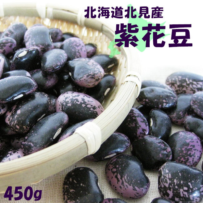 紫花豆450g≪北海道北見産≫【メー