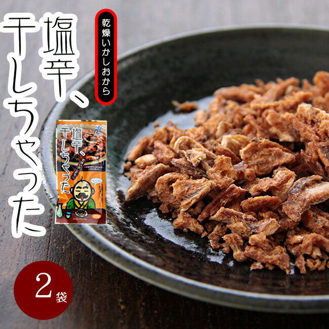 塩辛、干しちゃった 20g ×2袋【函館名産】のいか塩辛を風味そのまま、フリーズドライに！ゴロ「イカの肝」風味がお口いっぱいに広がります！【酒の肴　ご飯のお供　おやつ　お茶請け】【敬老の日】【メール便対応】