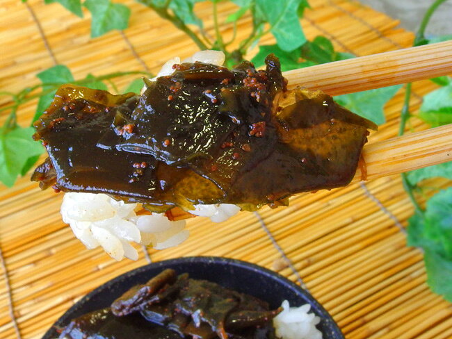 昆布の明太味【旨味たっぷりのコンブとめんたい味のタラコがたまらない】 北海道産こんぶを使用した佃煮 辛子明太のおつまみ メンタイ味たらこの珍味【メール便対応】 kissui-10002779 麺本舗吉粋 楽天支店 サンプル画像3