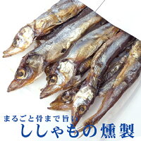 ししゃもの燻製 38g 【旨みがギュッと凝縮されたシシャモのクンセイ 珍味】まるごと骨まで旨い柳葉魚のくんせい