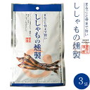 ししゃもの燻製 38g×3袋まるごと骨まで旨い柳葉魚のくんせい
