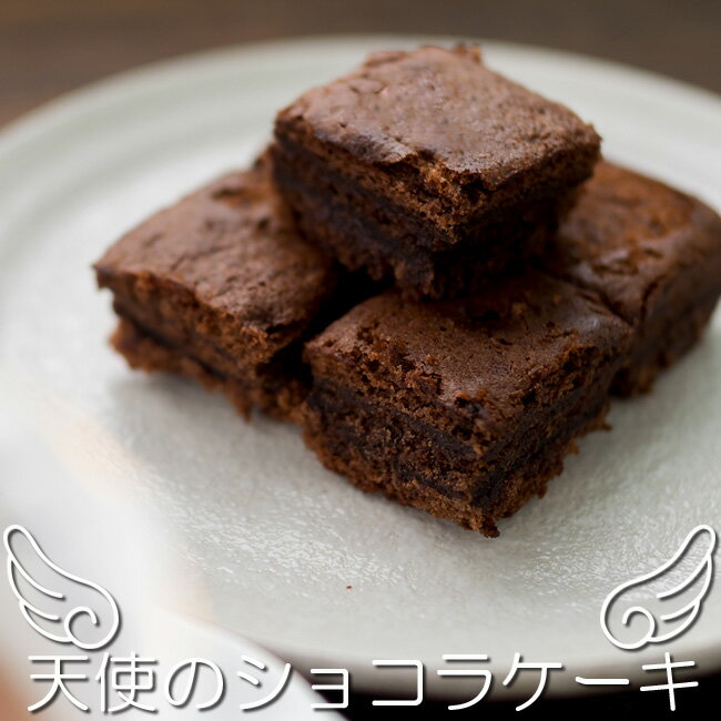 天使のショコラケーキ【SWEET CHOCOLAT CAKE】ひとくちサイズの贅沢チョコレートケーキ【ANGE CHOCOLAT】滑らかな口当たりのガトー・オ・ショコラ 母の日 父の日【メール便対応】