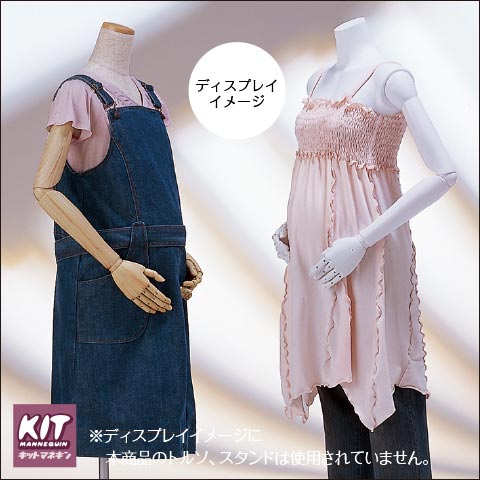 マタニティトルソー パッド＋トルソー セット商品でお買得！ 白半艶消し簡易塗装マ...