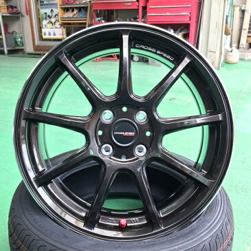 【6月10日限定】ポイント最大36倍！ ブリヂストン BRIDGESTONE ブリザック VRX2 BLIZZAK 165/55R15 スタッドレス タイヤ ホイール 4本 セット 15インチ CROSS SPEED RS9 15×5.5J+43 4/100 冬用 新品