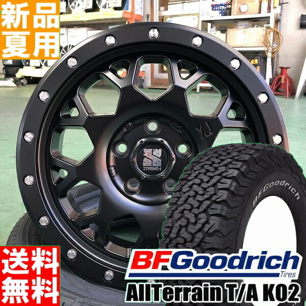 BFグッドリッチ BF.Goodrich オールテレーン All-Terrain T/A KO2 235/70R16 16インチ オフロード仕様 サマー タイヤ ホイール 4本 セット 夏 MLJ XTREME-J XJ04 16×7.0J 35 5/114.3