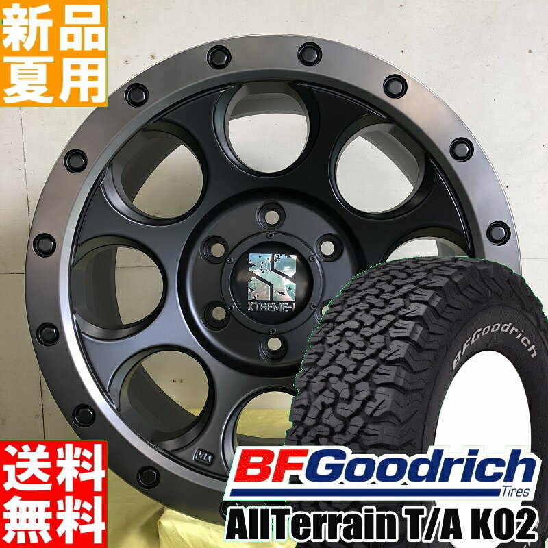 BFグッドリッチ BF.Goodrich オールテレーン All-terrain T/A KO2 265/65R17 17インチ オフロード仕様 サマー タイヤ ホイール 4本 セット 夏用 MLJ XTREME-J XJ03 17×8.0J 20 6/139.7