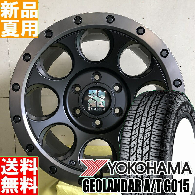 襳ϥ YOKOHAMA  GEOLANDAR A/T G015 265/60R18 18 եɻ ޡ  ۥ 4 å  MLJ XTREME-J XJ03 188.0J+20 6/139.7