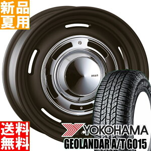 ヨコハマ YOKOHAMA ジオランダー A/T G015 GEOLANDAR 215/70R16 サマータイヤ ホイール 4本 セット 16インチ オフロード仕様 DEAN CROSS COUNTRY 16×6.0J-5 5/139.7 夏用 新品