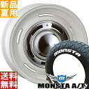 モンスタ MONSTA テレーングリッパー A/T 265/75R16 サマータイヤ ホイール 4本 セット 16インチ オフロード仕様 DEAN CROSS COUNTRY 16×7.0J+15 6/139.7 夏用 新品