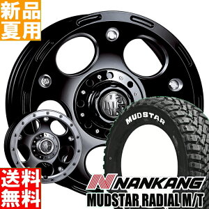 ナンカン NANKANG マッドスター M/T 215/70R16 サマータイヤ ホイール 4本 セット 16インチ オフロード仕様 MG DEMON 16×5.5J+0 5/139.7 夏用 新品