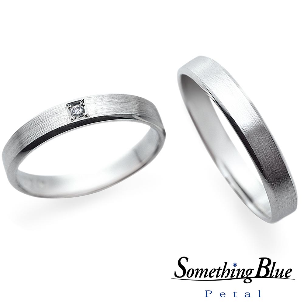 【楽天ポイント20倍】【専用LINEで購入後も安心!】 SomethingBlue サムシングブルー 結婚指輪 プラチナ ペアリング マリッジリング ダイヤモン...