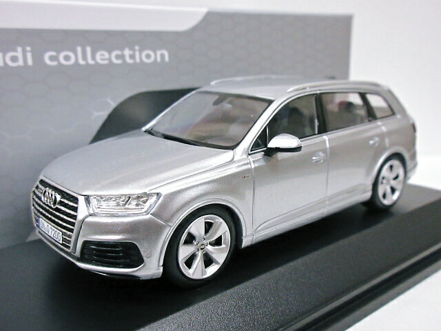 AUDI特注 1/43 アウディ Q7 (シルバー) 2017