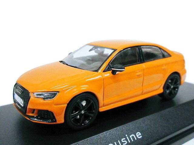 AUDI特注 1/43 アウディ RS 3 リムジン (オレンジ) 2016