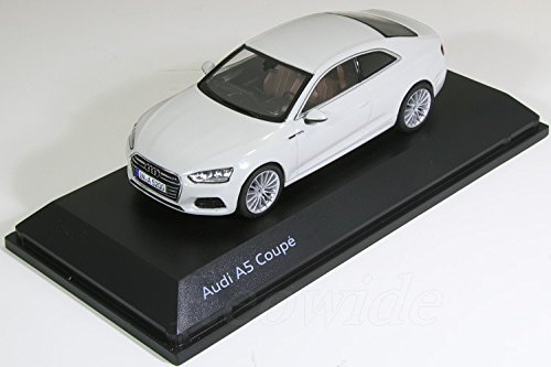 Diecast model cars Audi A5 1/43 Norev Cabriolet white 2011