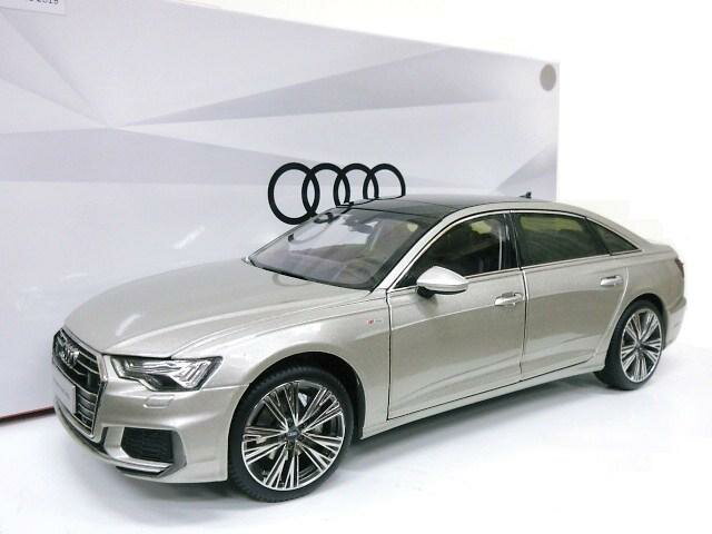 AUDI特注 1/18 アウディ A6 Sライン (ベージュ) 2019