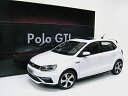 VW特注 1/18 フォルクスワーゲン ポロ GTI (ホワイト) 2015 POLO