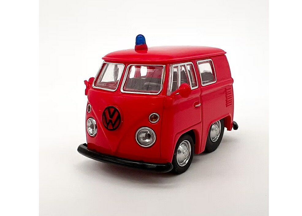 KITAGO BASE ミニカーショップのTinyQ フォルクスワーゲン T1 トランスポーター 消防車｜アングル2