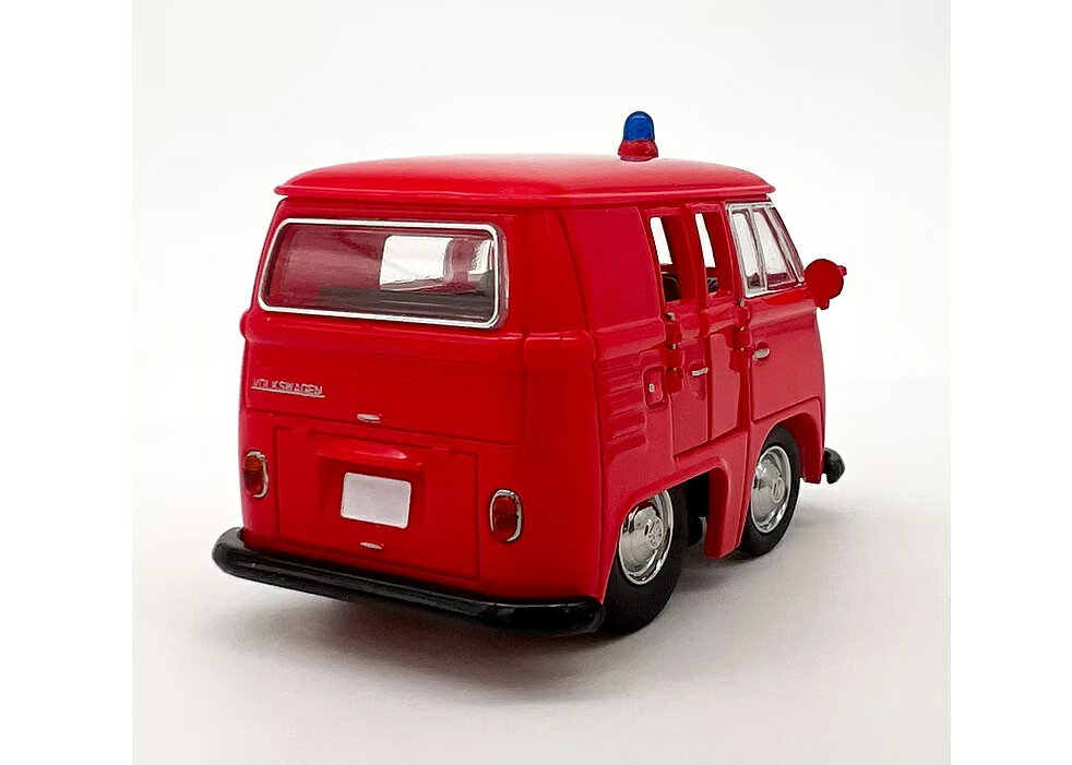 KITAGO BASE ミニカーショップのTinyQ フォルクスワーゲン T1 トランスポーター 消防車｜アングル3