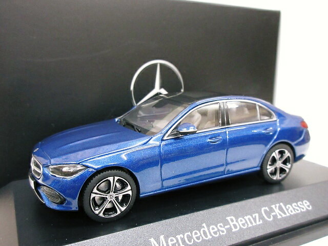 Mercedes Benz 特注 1/43 メルセデスベンツ Cクラス (ブルー) 2022 W206