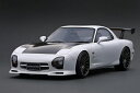 イグニッションモデル 1/12 マツダ RX-7 Mazda Speed Aspec (ホワイト) カーボンボンネット FD3S