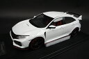 onemodel 1/18 ホンダ シビック タイプR (チャンピオンシップホワイト) FK9