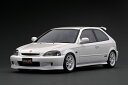 イグニッションモデル 1/18 ホンダ シビック タイプR (ホワイト) EK9
