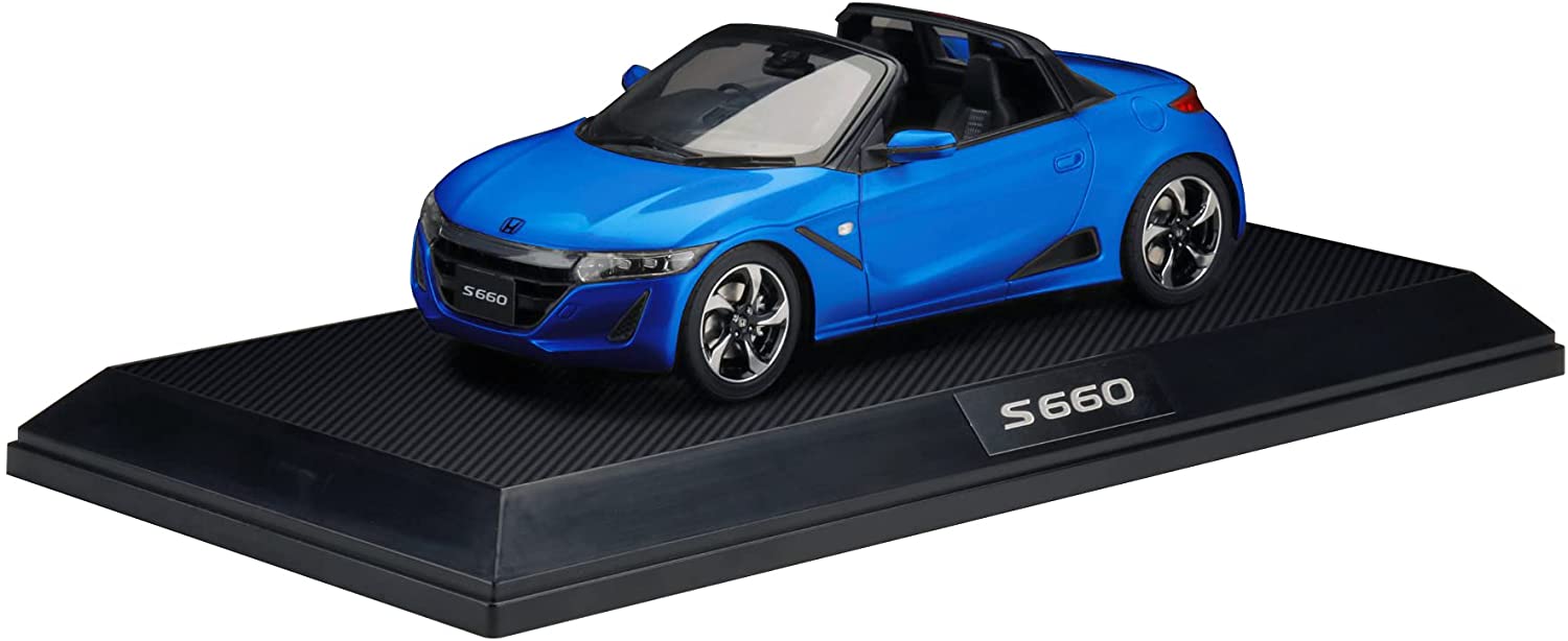 HobbyJAPAN1/18ホンダS660α(フレンチブルー)センターディスプレイ付き